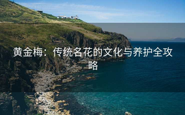黄金梅：传统名花的文化与养护全攻略